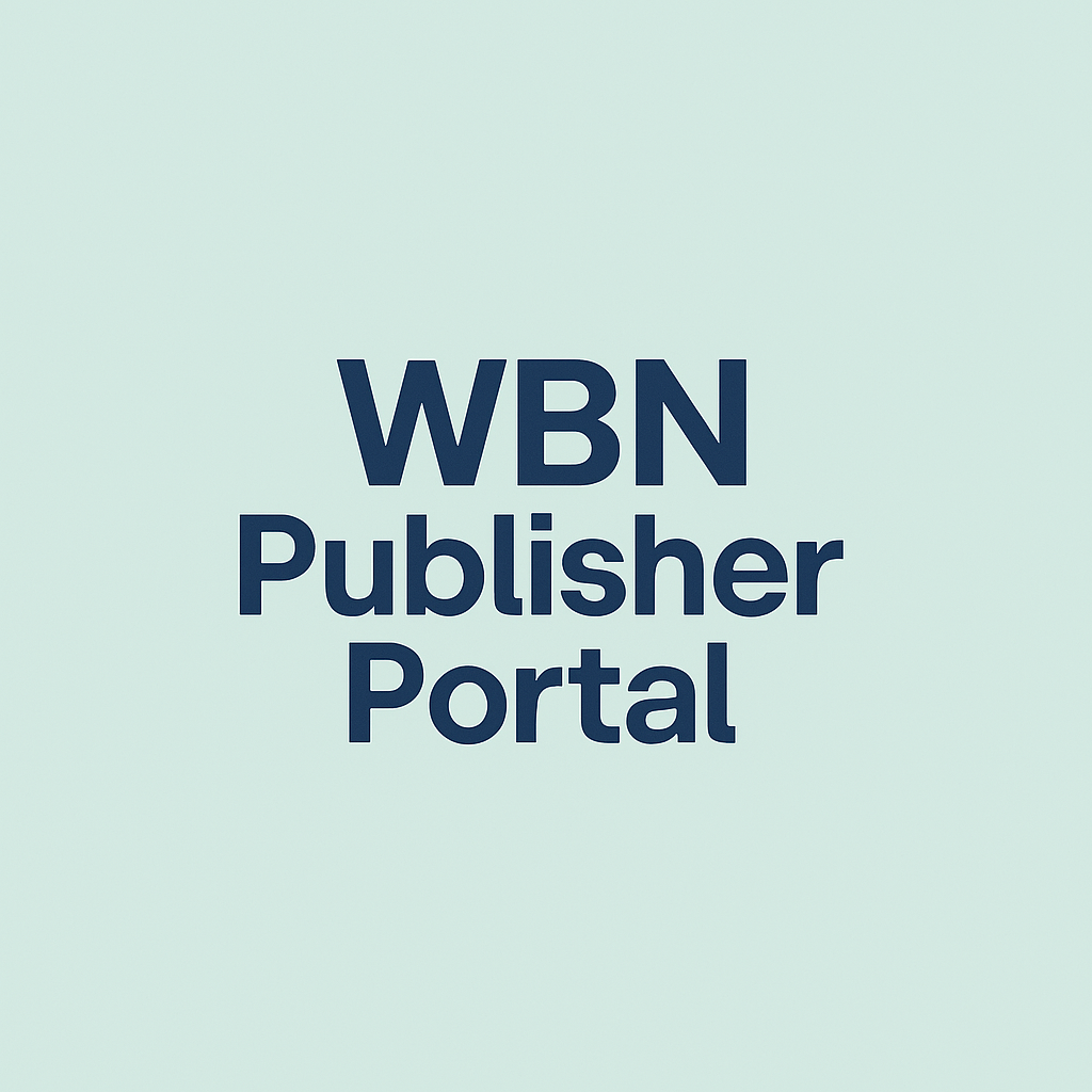 WBN Publisher Portal