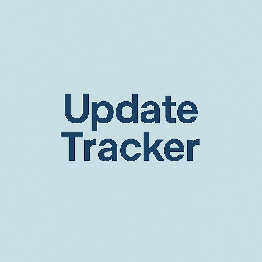 Update Tracker