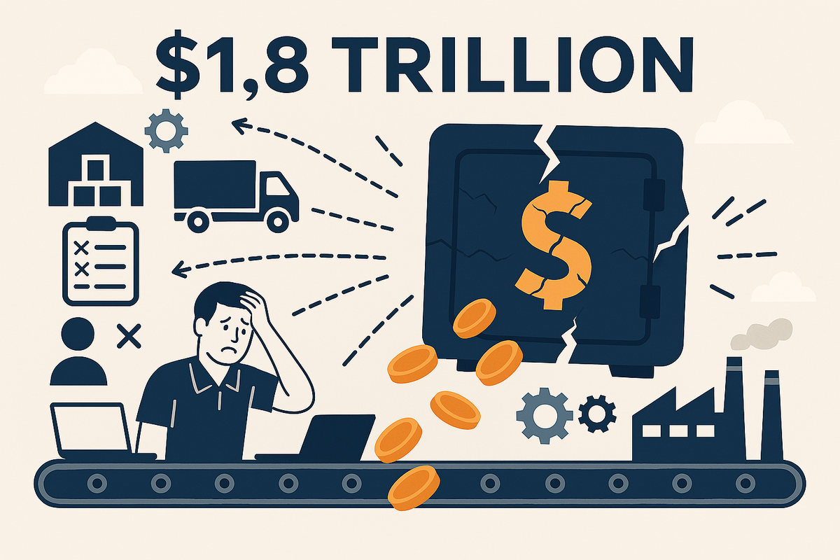 North America's $1.8 Trillion Supply Chain Problem: Why It Matters to Every Business?