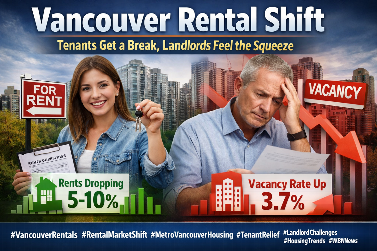 Vancouver Rental Shift: Tenants Get a Break as Landlords Face a Tougher Market