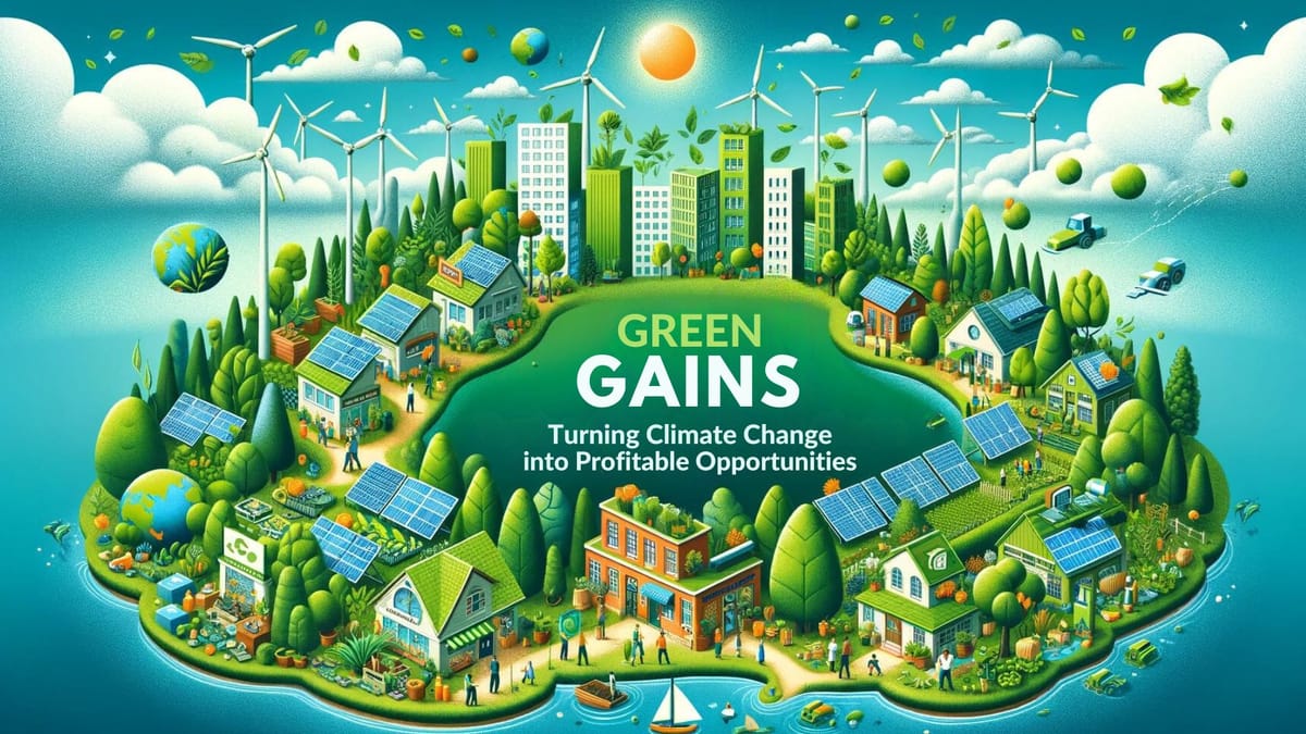 Green Gains: Turning Climate Change Into Business Opportunity