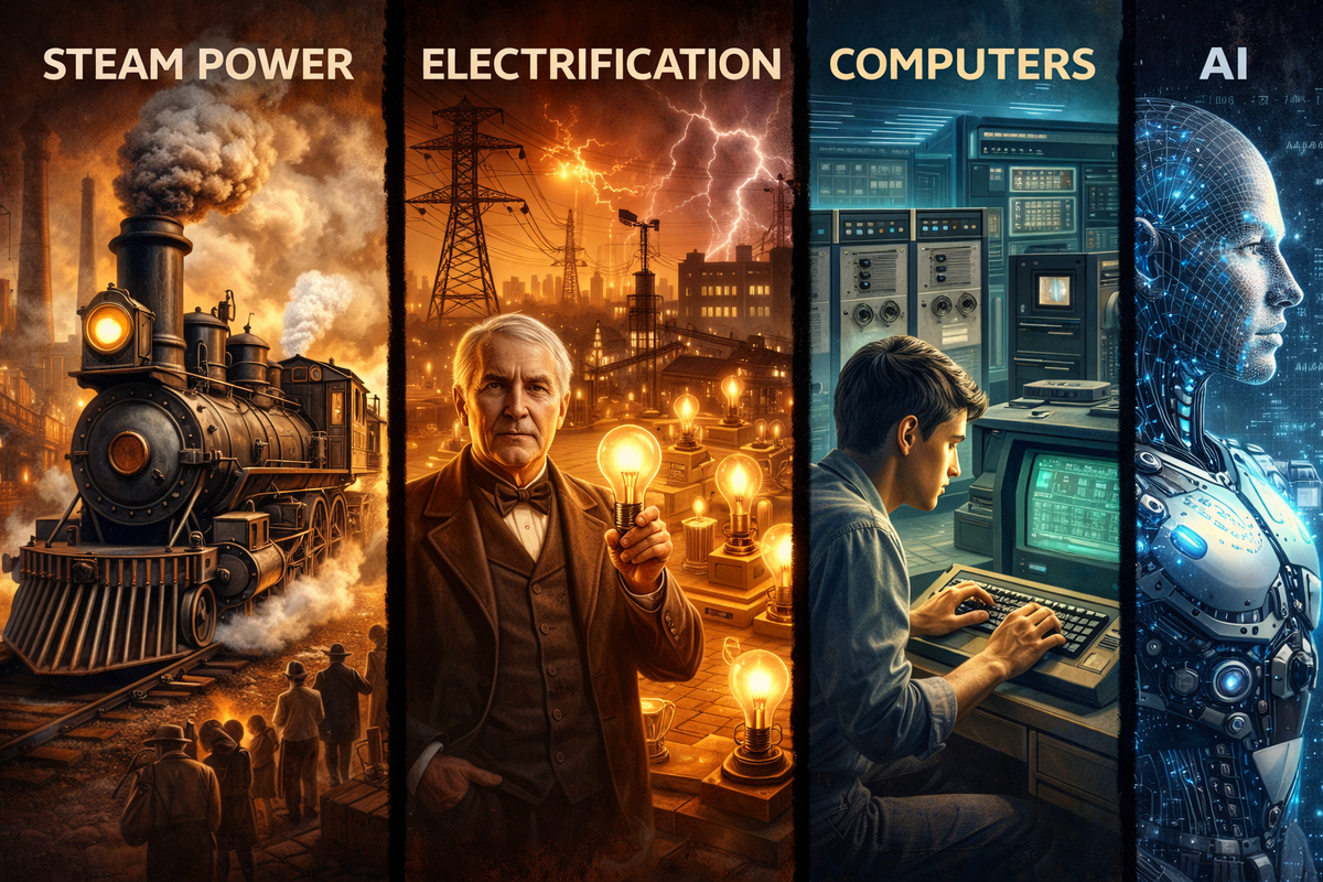 Every Time Technology Leaps Forward, Fear Follows—Then Opportunity Wins