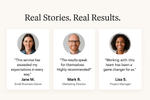 Real People, Real Stories, Real Results: Using Testimonials the Right Way