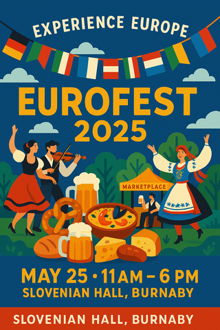 Celebrate Europe’s Spirit at EuroFest 2025 Burnaby