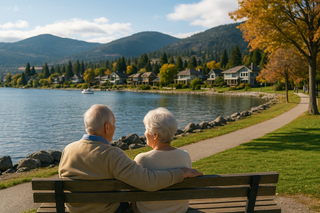 Retirees enjoying lakeside living in Peachland