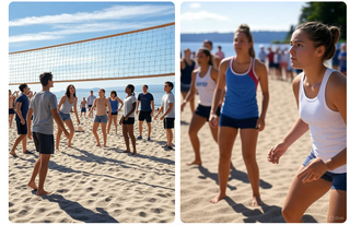 Vancouver Open Spikes Kits Beach!