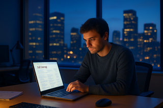 Alone in a shrinking job market