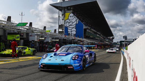 Porsche Promotes Latest Brad Pitt Film with a Real Race