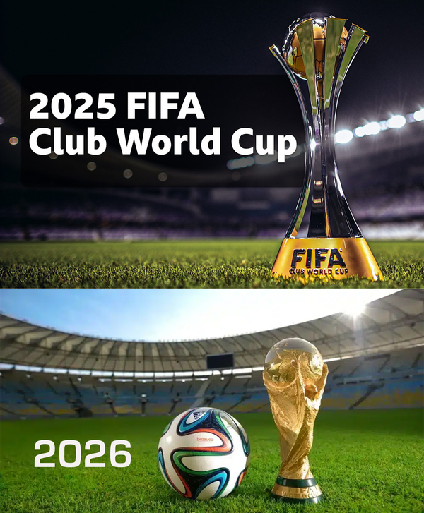 Two Summers, Two Different FIFA World Cups