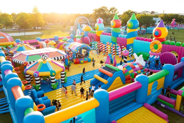 World's Biggest Bouncy Castle Event Hits Vancouver