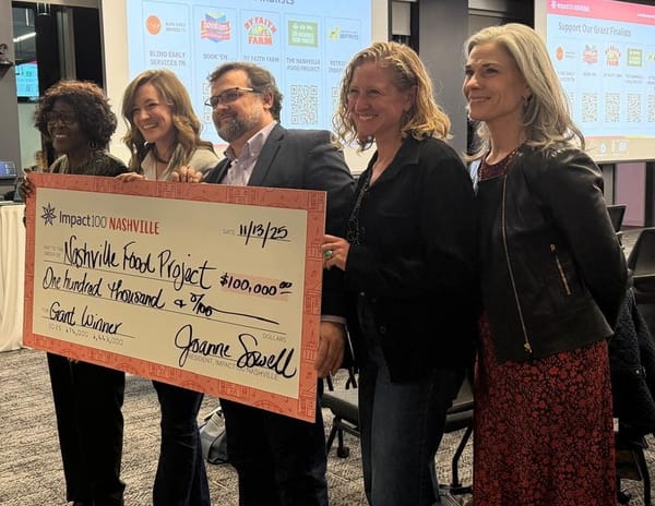 This Thursday: Impact100 Nashville to Host Annual $100,000 Grant Celebration