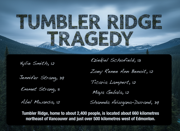 RCMP Probe Deadly Tumbler Ridge Shooting