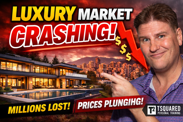 Luxury Vancouver home with declining price trend in real estate market